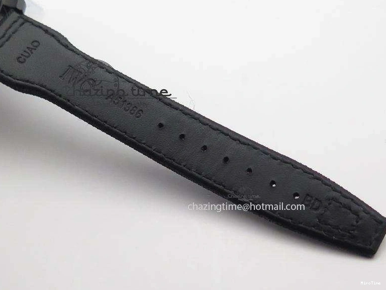 MIROTIME 0422 Comfortable Pilot Chrono IW388003 Real Ceramic ZF 1:1 Best Edition On Black Nylon Strap A 7322